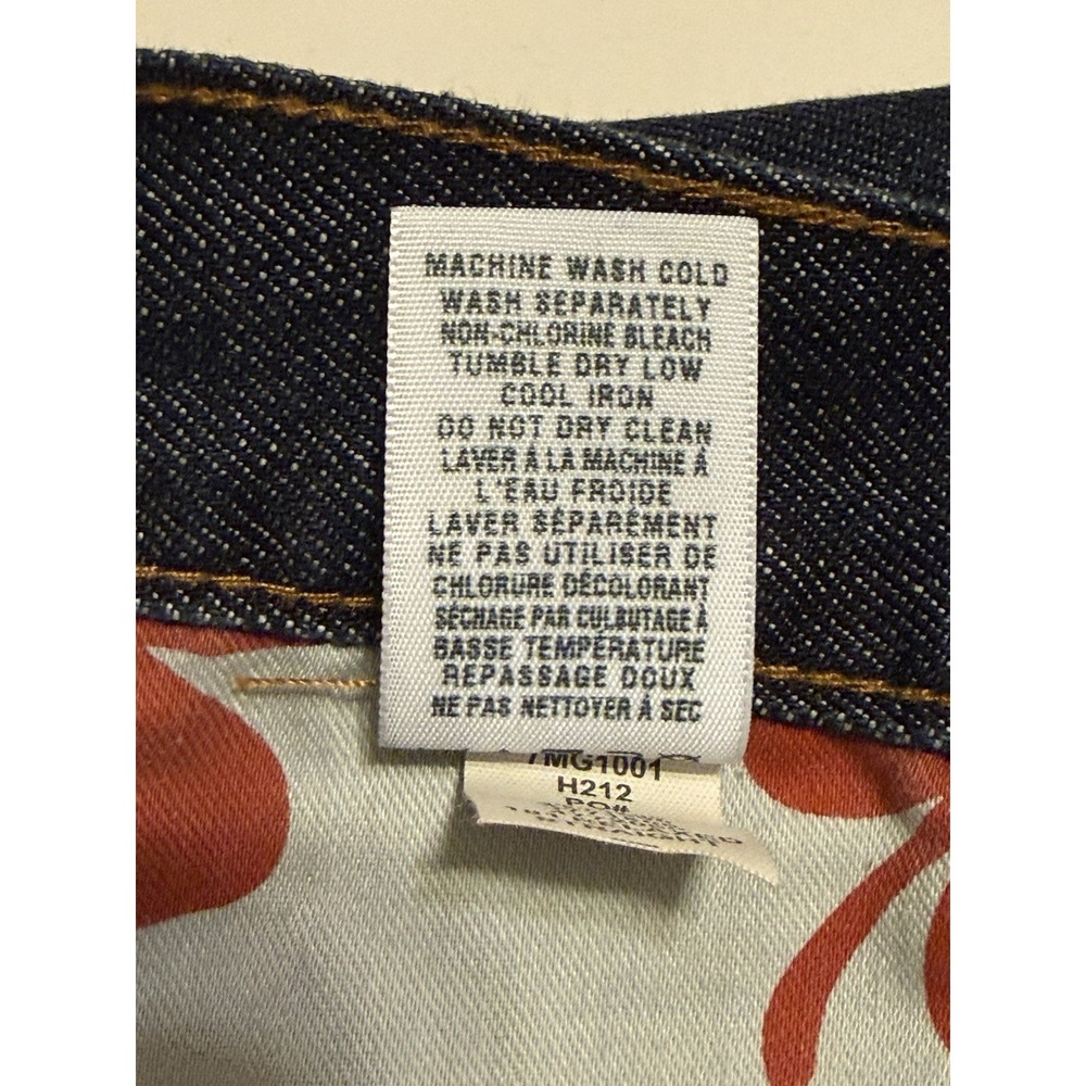 Lucky Brand 181 Jeans Men's 34 X 29‎  Blue Denim Cotton Straight Leg Relaxed Fit - Picture 15 of 16